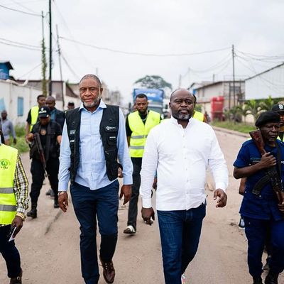 Sortie de la brigade d'assainissement de la Fondation